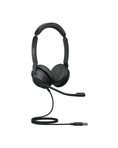 Hoofdtelefoon met microfoon Jabra Evolve2 30 SE Zwart