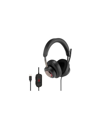 Kensington H2000 Auricolari Neri Over-Ear con Microfono - Ideali per Smart Working
