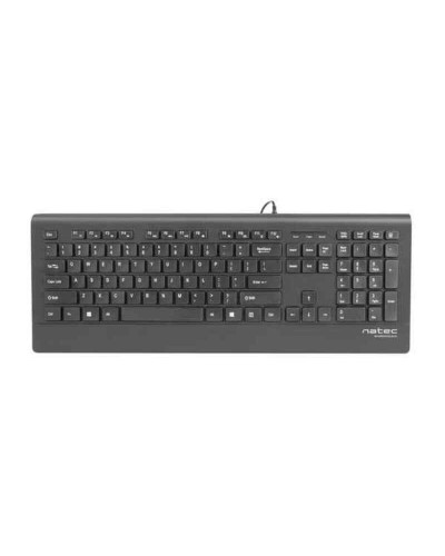 Natec NKL-1717 Teclado Español Negro - Distribución QWERTY
