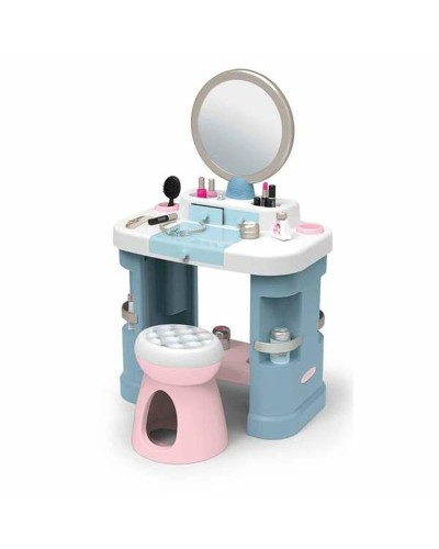 Tocador Smoby Deluxe | Ideal para maquillaje y juego de imitación | Rosa y Morado
