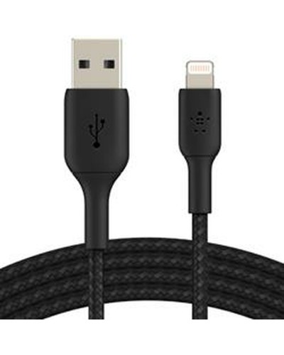 USB - Lightning kaapeli Belkin CAA002BT0MBK Musta 15 cm