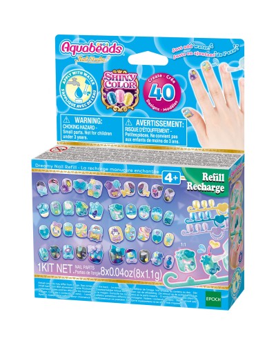Aquabeads Set Manucure 35009 - Crée des Ongles Colorés DIY !
