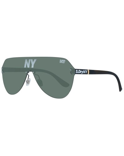 Superdry SDS MONOVECTOR 14170 Unisex Sunglasses - Black Frame Grey Lenses
