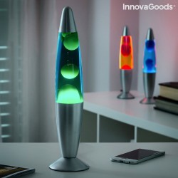InnovaGoods Magical Lava Lamp | Relaxing Effect | Transparent and Purple | Original Decoration

