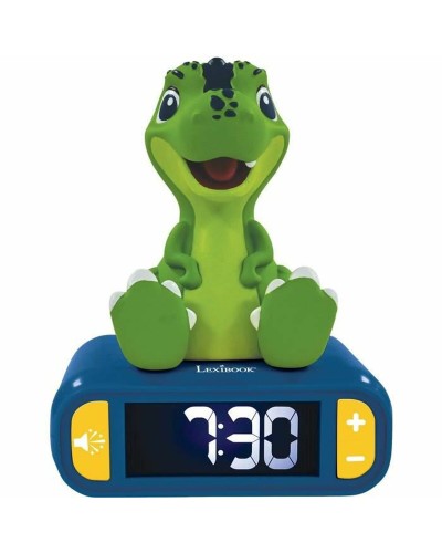 Lexibook Sveglia Dinosauro Bambini - Orologio Digitale con Suoni e Luce Notturna
