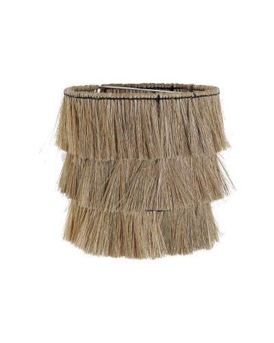 Jute Lampshade DKD Home Decor Natural with Fringes | 40 x 40 x 40 cm
