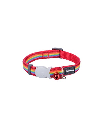 Hundhalsband Red Dingo STYLE RAINBOW 31-47 cm