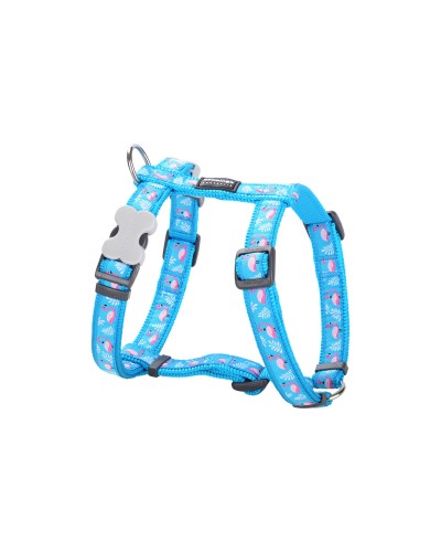 Hondentuigje Red Dingo STYLE FLAMINGO 36-54 cm Turkoois 30-48 cm