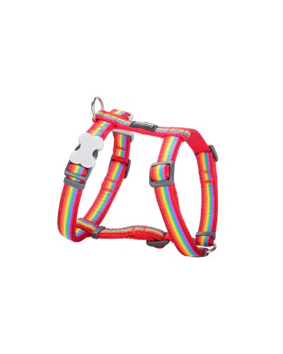 Koiran valjaat Red Dingo STYLE RAINBOW 45-66 cm 36-59 cm