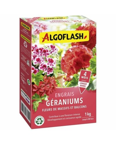 Algoflash SMART1N Fertilizzante Geranio 1 kg: Nutrimento Speciale per Fiori Vibranti