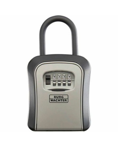 Burg-Wächter Schlüsseltresor 50 SB | 10,5 cm | Edelstahl | Wandbefestigung
