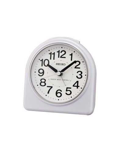 Seiko QHR204W : Réveil Analogique Élégant pour Chambre à Coucher
