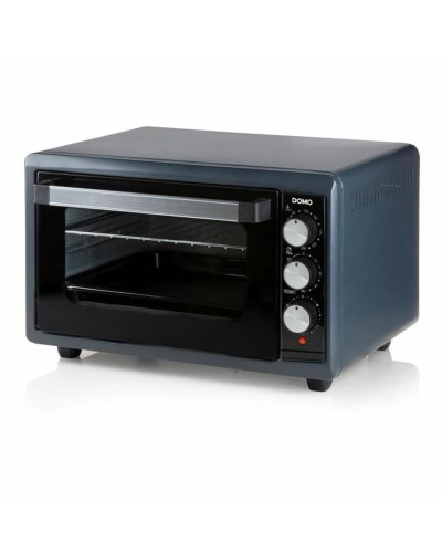 DOMO Mini-Elektrobackofen 20L - 1300W, 60-Minuten-Timer, Grill und Umluftofen
