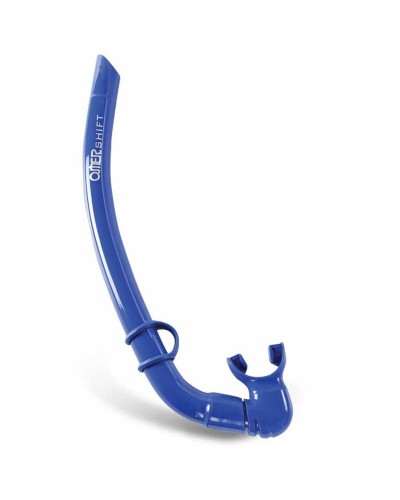 Omer Shift Snorkel Bleu - Tube d'Immersion Apnée Design Ergonomique
