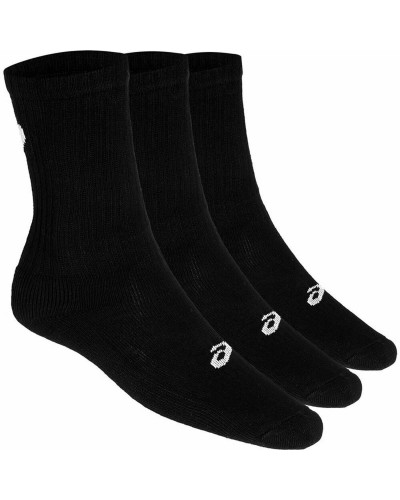 Asics Chaussettes de Sport Crew 3PPK Noires - Performance & Confort
