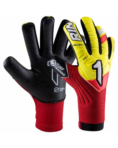 Rinat Nkam Training: Goalkeeper Gloves Red Adults - Excellent Grip
