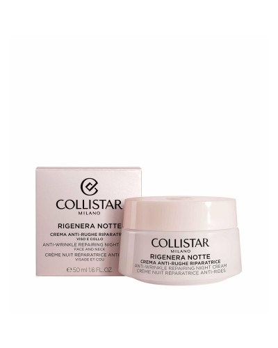 Collistar Crème de Nuit Anti-Rides Régénérante - 50ml - Soin Visage
