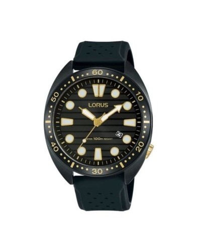 Lorus Montre Homme SPORTS Noir : Chronographe, Étanche
