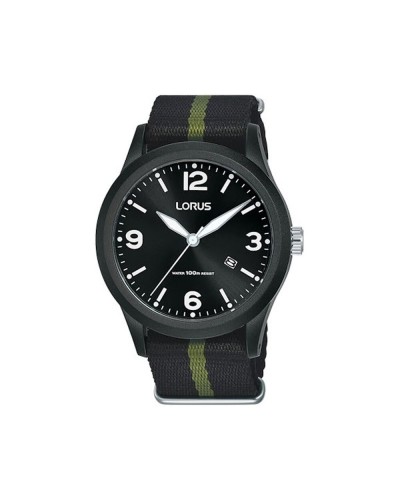 Lorus Herrenuhr SPORTS Schwarz: Robust und Sportlich
