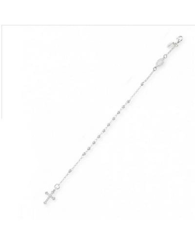 Amen Damenarmband Silber 925 rhodiniert mit Zirkonia BROBZ4 - Elegant und Leuchtend
