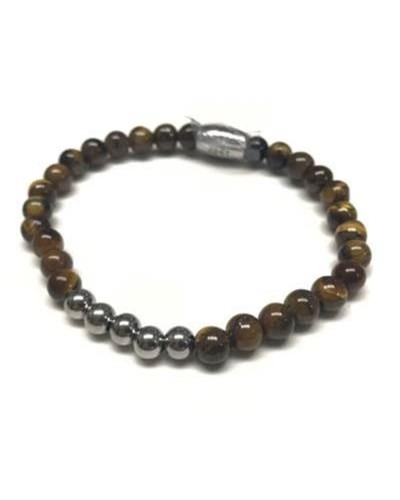 Frank 1967 Men's Bracelet Black Steel Milanese Mesh - 7FB-0253
