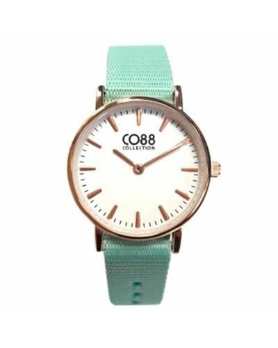 CO88 Collection : Montre Femme Acier Inoxydable Argent - Élégante & Décontractée
