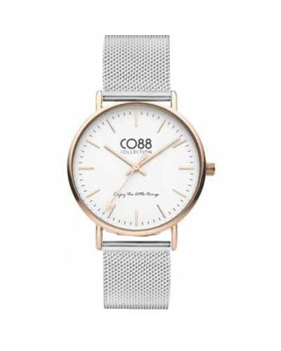 CO88 Montre Femme Collection 8CW-10021B Acier Inoxydable
