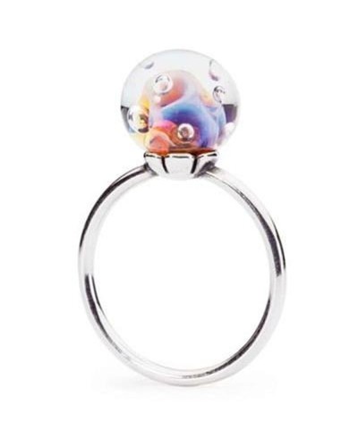 Trollbeads Bague Argent Femme TAGRI-00093 Taille 53 - Design Unique
