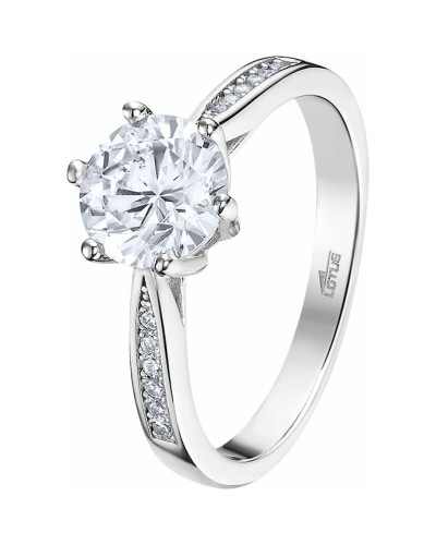 Lotus Damenring LP3442 Silber 925 Zirkonia Größe 16 Elegant

