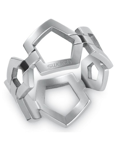 Swatch Damenring JRM076-8 Edelstahl Größe 8 - Elegant & Robust
