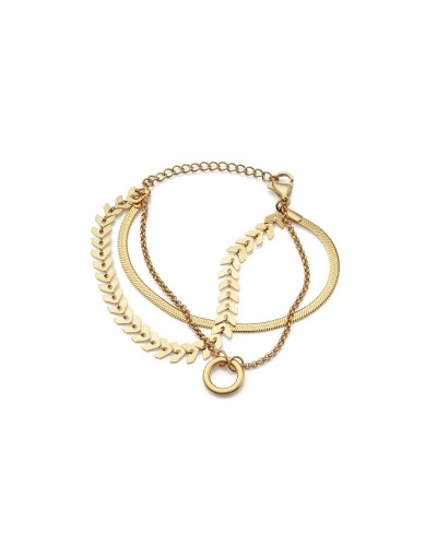 Viceroy Bracelet Femme Acier Inoxydable Argent - Élégant et Raffiné
