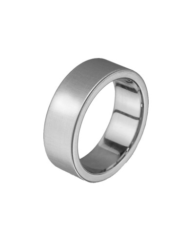 Frank 1967 Men's Ring Stainless Steel Black Size 26 - Modern Design
