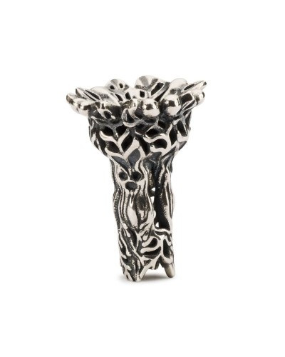 Trollbeads Perlina Donna Argento "Amore Infinito" Originale - Gioiello Artigianale
