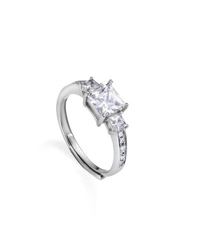 Viceroy Women's Ring Stainless Steel Silver Size 13 - Elegant & Refined
