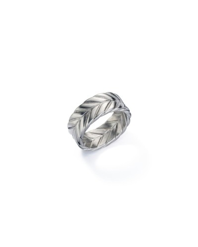 AN Jewels Men's Ring 925 Sterling Silver Rhodium Plated Size 11 - Elegant and Refined
