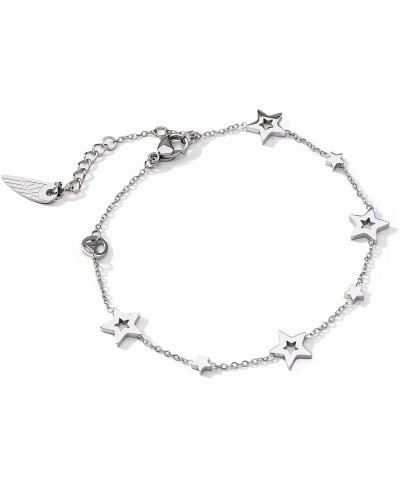 AN Jewels Bracelet Femme Bankle06 - Acier Inoxydable, Design Élégant
