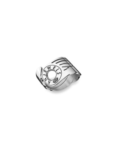 AN Jewels Bague Femme Argent 925 Alliance Lisse Taille 8
