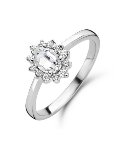 Bague Femme New Bling 9NB-0533-54 Taille 14 - Élégante et Raffinée
