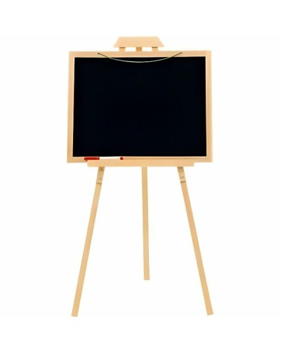 Jeujura Double-Sided Magnetic and Erasable Blackboard for Children
