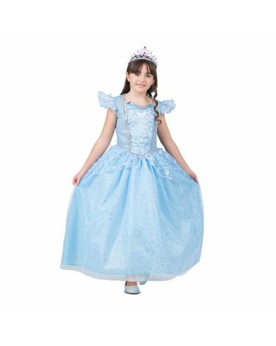 Lasten asut My Other Me Sininen Prinsessa 3 Kappaletta