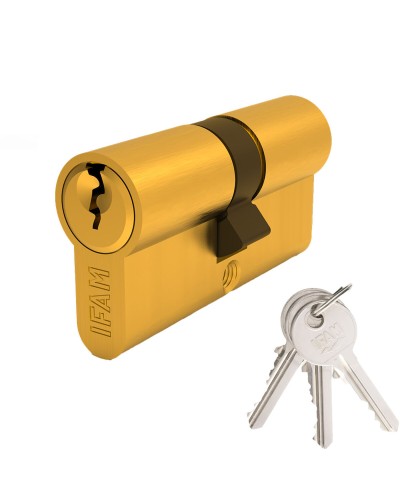 IFAM Start STS3040 Cilindro di Sicurezza, Ottone e Acciaio, 7,17 x 1,68 x 3,27 cm