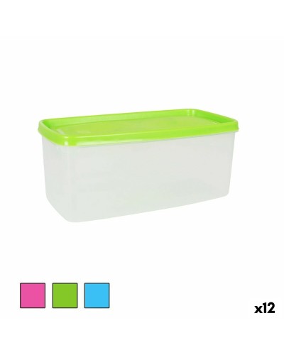 Lunchbox   Rechthoekig 23,5 x 12 x 10 cm (12 Stuks)