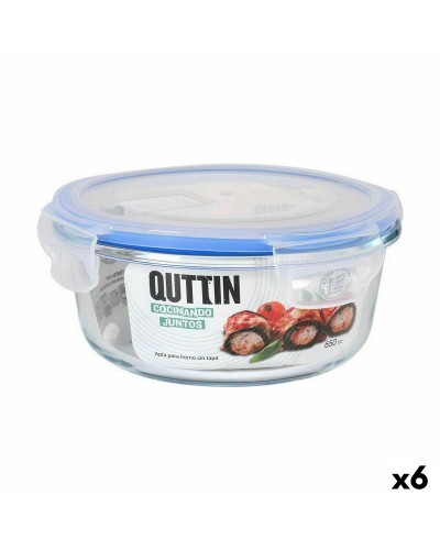 Lunchbox Quttin Ø 15,5 cm 650 ml (6er-Set)
