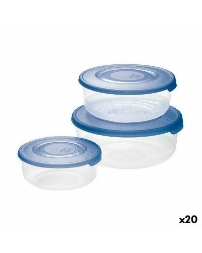 Tontarelli Family Rotonda Contenitori per il Pranzo - Set da 3 Pezzi (20 Unità)