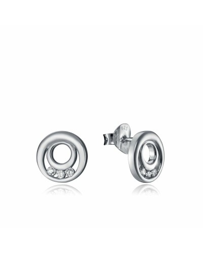 Boucles d'Oreilles Femme Viceroy Argent 925 Cercle Zirconiums - 7135E000-38
