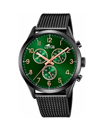 Lotus Men's Watch 18639/E Black: Sport Chronograph
