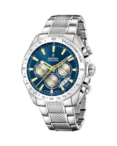 Festina Montre Homme F20668/5 Argenté - Chronographe Acier
