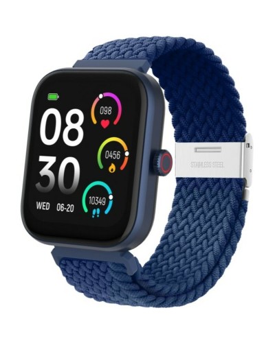 Smartwatch DCU Los Angeles : Traqueur d'activité, Cardio, Notifications - Noir
