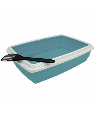 Kattlåda Aimé Blå Plast 54 x 40 x 14 cm