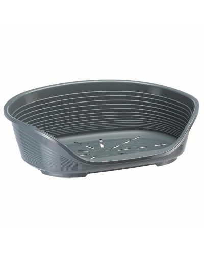 Ferplast Siesta 2 Deluxe Dog Bed Dark Grey, 49 x 36 x 17.5 cm
